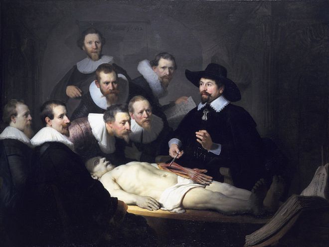 The Anatomy Lesson of Dr. Nicolaes Tulp by Rembrandt